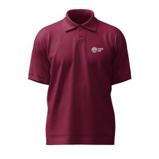 Corporate Polo Shirt - Short Sleeve Maroon