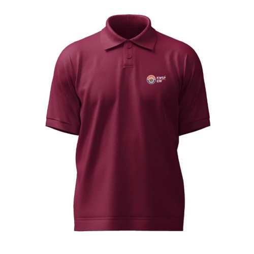 Corporate Polo Shirt - Short Sleeve Maroon