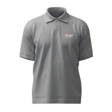 Corporate Polo Shirt - Short Sleeve Grey
