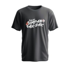 Simpan Baik-Baik - T-Shirt (Short Sleeve) Black
