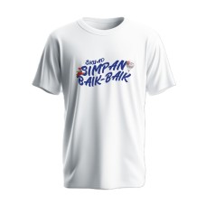 Simpan Baik-Baik - T-Shirt (Short Sleeve) White