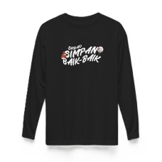 Simpan Baik-Baik - T-Shirt (Long Sleeve) Black
