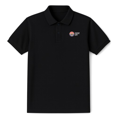 Corporate Polo Shirt - Short Sleeve Black
