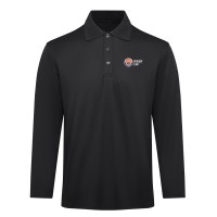 Corporate Polo Shirt - Long Sleeve Black (Extra Size)