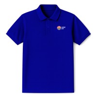 Corporate Polo Shirt - Short Sleeve Blue